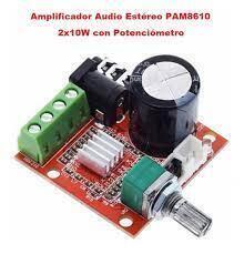 Modulo Amplificador De Audio Estéreo Pam8610 2x 10w Clase D - Imagen 2