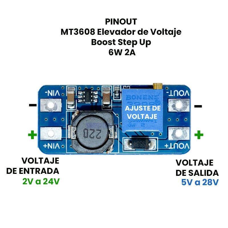 Modulo Lm2596 Fuente Poder Dc Step Down Display Conversor - Imagen 4