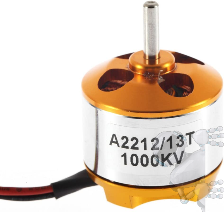 MOTOR DRONE BRUSHLESS SIN ESCOBILLAS A2212 1000KV