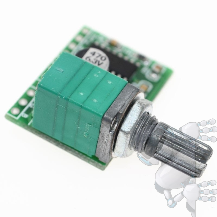 Mini Amplificador 5V con Control de Volumen PAM8403 - Imagen 2