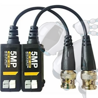 Video Balun 5mp Pasivo Hd Bnc Transceptor