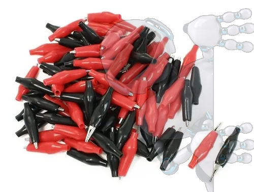 Kit 2 Pinzas Tipo Caimán Cocodrilo Con Protección En Vinilo - Imagen 3