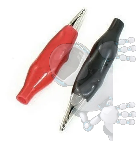 Kit 2 Pinzas Tipo Caimán Cocodrilo Con Protección En Vinilo