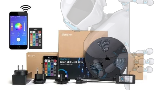 Sonoff L1 Tira Led Wifi 5m Domotica Celular Colores - Imagen 8