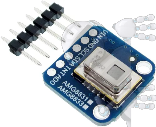 Cámara Térmica Amg8833 Amg8831 I2c Temperatura Arduino - Imagen 4