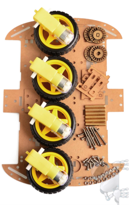 KIT ROBOT SMART CAR CARRO ROBOTICO 4WD Arduino - Imagen 2