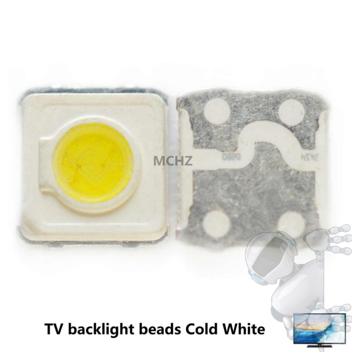 Kit 25 Led 3535 3v 1w Blanco Smd Superficie - Imagen 5