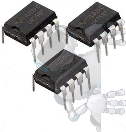 KIT 3 Amplificador Operacional Lm358p 358 Lm358 - Imagen 4