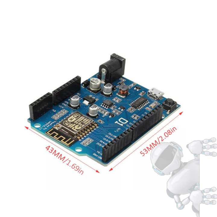Ota Wemos D1 Ch340 Wifi Esp8266 Esp-12e Arduino Uno R3 - Imagen 2