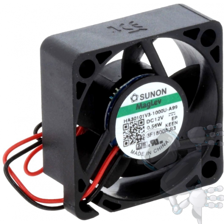 Ventilador 30x30x10MM 12V Conector JST 2.54 mm