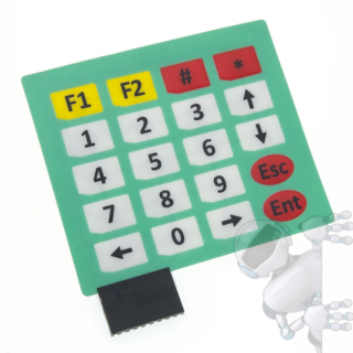 TECLADO DE MEMBRANA 4X5 Arduino