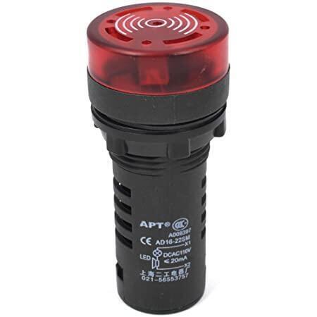 Buzzer Zumbador Luminoso Alarma 220v 12v 110v Ac Rojo Industrial - Imagen 4