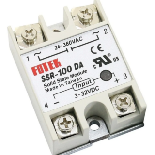 Rele De Estado Solido Ssr-100 Da 100a 24-380vac Fotek