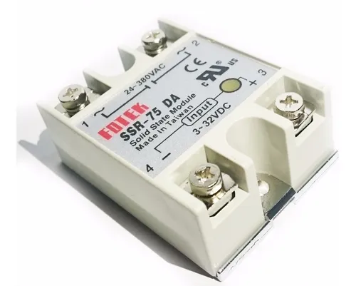 Rele De Estado Solido Ssr-75Da 75a 24-380vac Fotek - Imagen 3