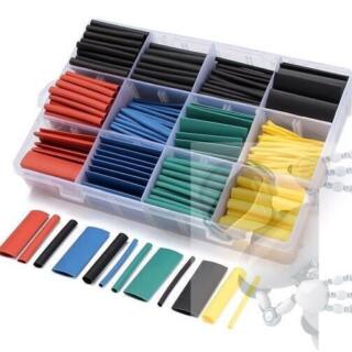 Kit de 385 Cables Termoencogibles