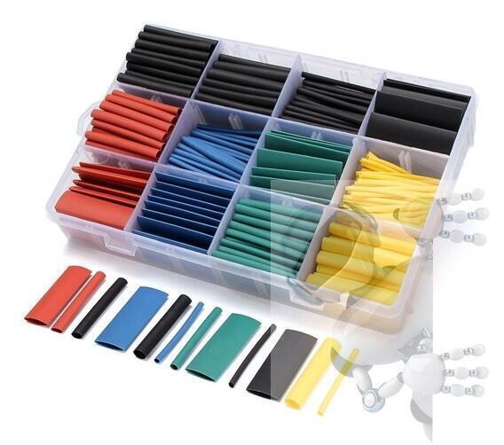 Kit de 385 Cables Termoencogibles