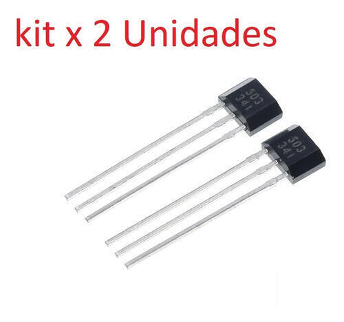 Kit 2 Sensores efecto Hall AH49E