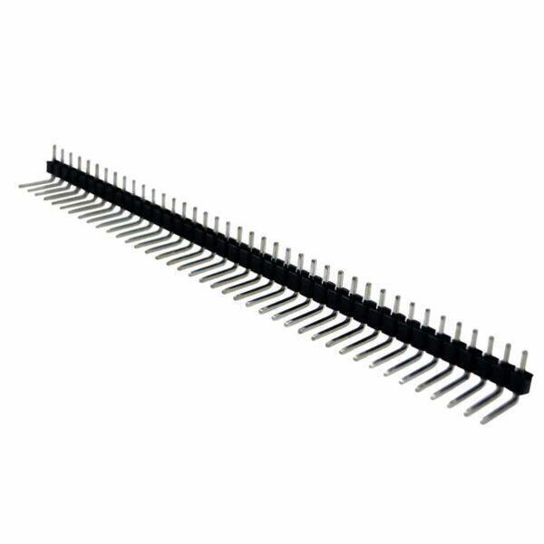 Pack 2 Regleta Conector 1*40P 2.54MM Macho-Macho Inclinado 90° - Imagen 3