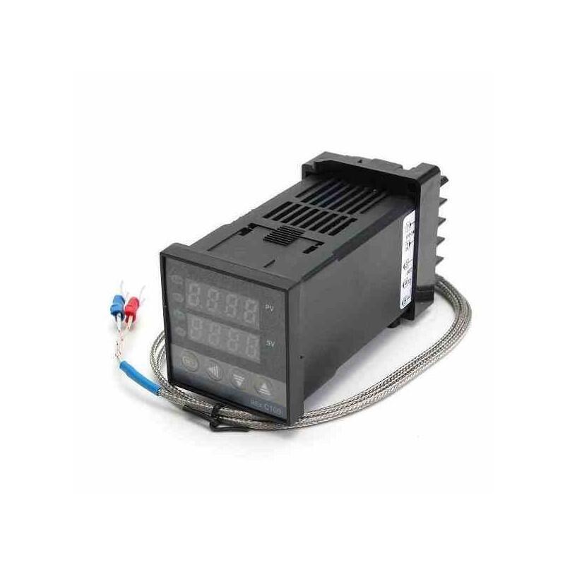 CONTROLADOR PID TEMPERATURA REX-C100 OUT RELAY Y TERMOCUPLA