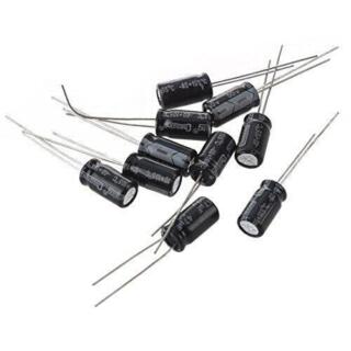 Kit 10 Capacitor Electrolítico De Aluminio 47uF 50V 6x11 mm