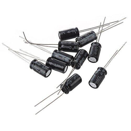 Kit 10 Capacitor Electrolítico De Aluminio 47uF 50V 6x11 mm