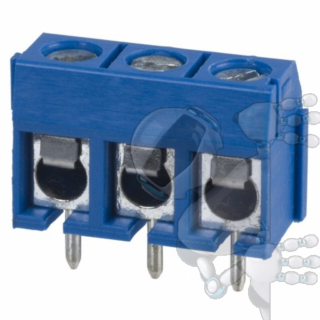 Kit 3 BORNERA TERMINAL BLOCK KF301 3P 5.0MM