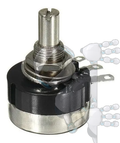 Potenciometro Industrial Rv24yn 20s B502 5k Con Perilla - Imagen 2