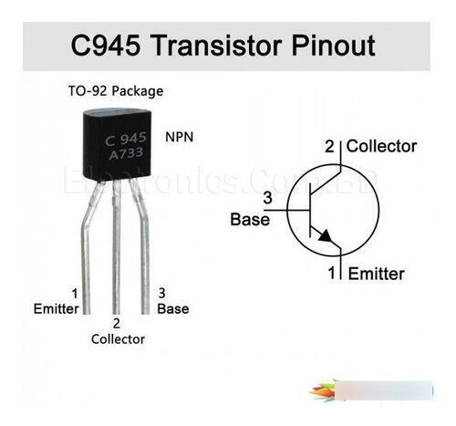 Transistor NPN C945 - Imagen 3