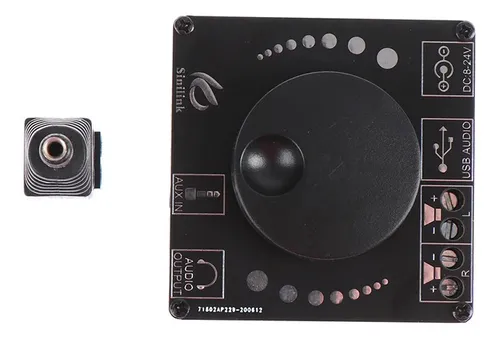 Amplificador 50w Estéreo Ap3016d Bluetooth Aux Usb 5-27v - Imagen 3