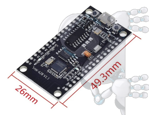 TARJETA DE DESARROLLO NODEMCU V3 LUA ESP8266 + 32M - Imagen 3