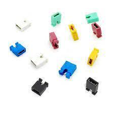 Kit 10 Conector Jumper 2.54 mm 2P Colores - Imagen 2