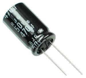 Pack 10 Capacitor Electrolítico De Aluminio 470uF 50V 10x17 mm - Imagen 2