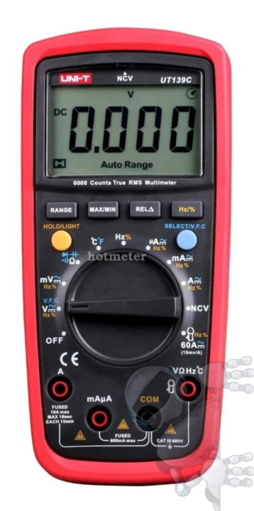 Multímetro Uni-t Ut139c Ut139 Ut-139 Ut-139c Auto Rango - Imagen 4