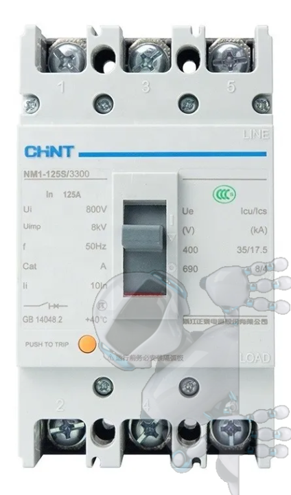Breaker Industrial O Totalizador Trifásico 25a125amp - Imagen 2