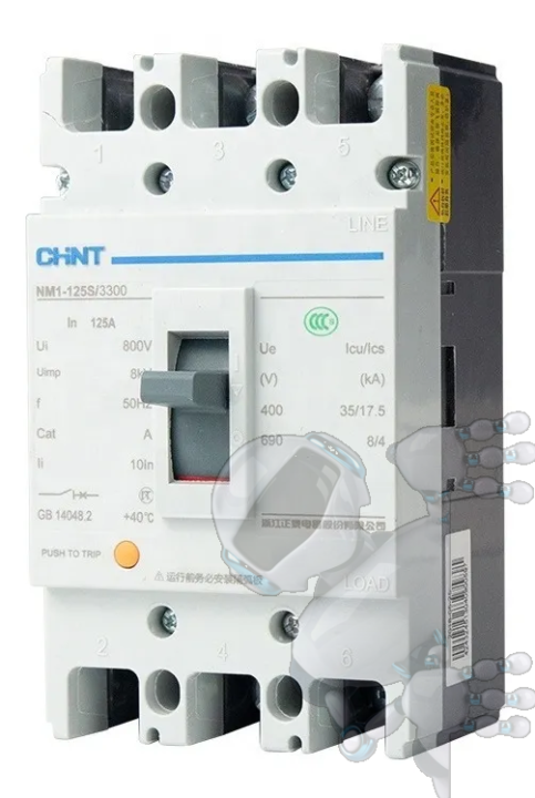 Breaker Industrial O Totalizador Trifásico 25a125amp