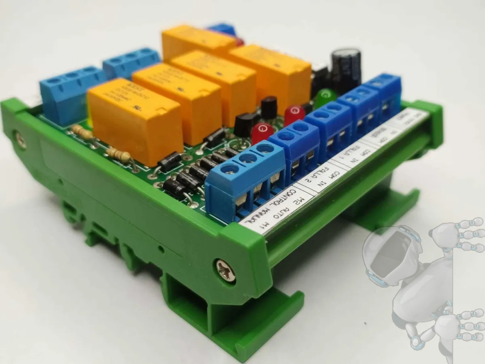 Modulo Alternador Control De Motores V1.0 Bombas Compresores - Imagen 3