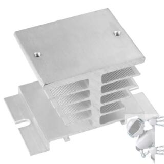 Disipador De Aluminio Base Reles De Estado Solido Foltek
