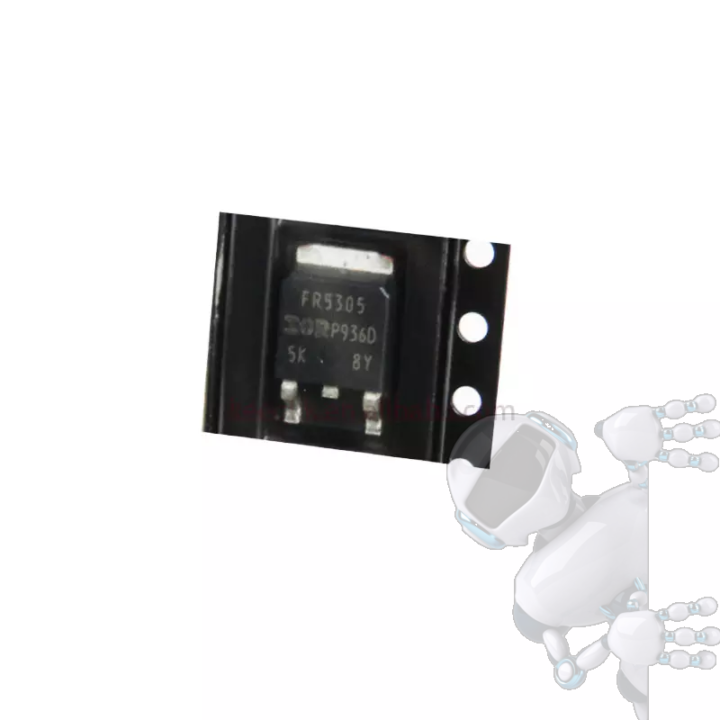 Kit 2 Transistor Mosfet IRFR5305 -55V -31A SMD TO-252