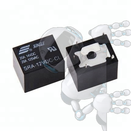Kit 2 Relé SRA-12VDC-AL de 20A