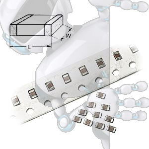 Kit 10 Termistor NTC 100 KOHM SMD 0805 5% - Imagen 3