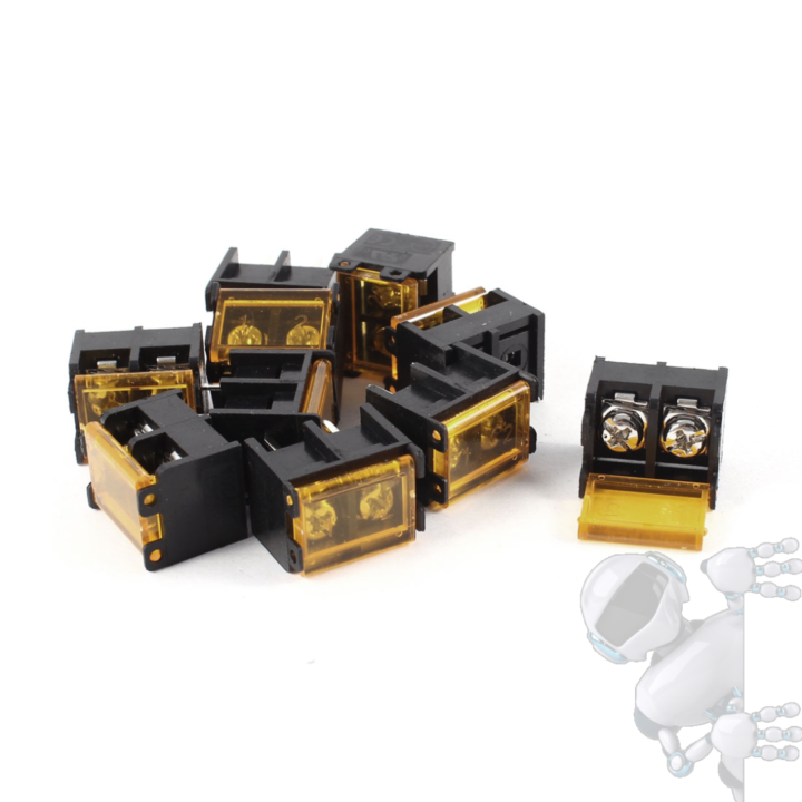 Kit 2 BORNERA 2P 9.5MM CON TAPA - Imagen 4