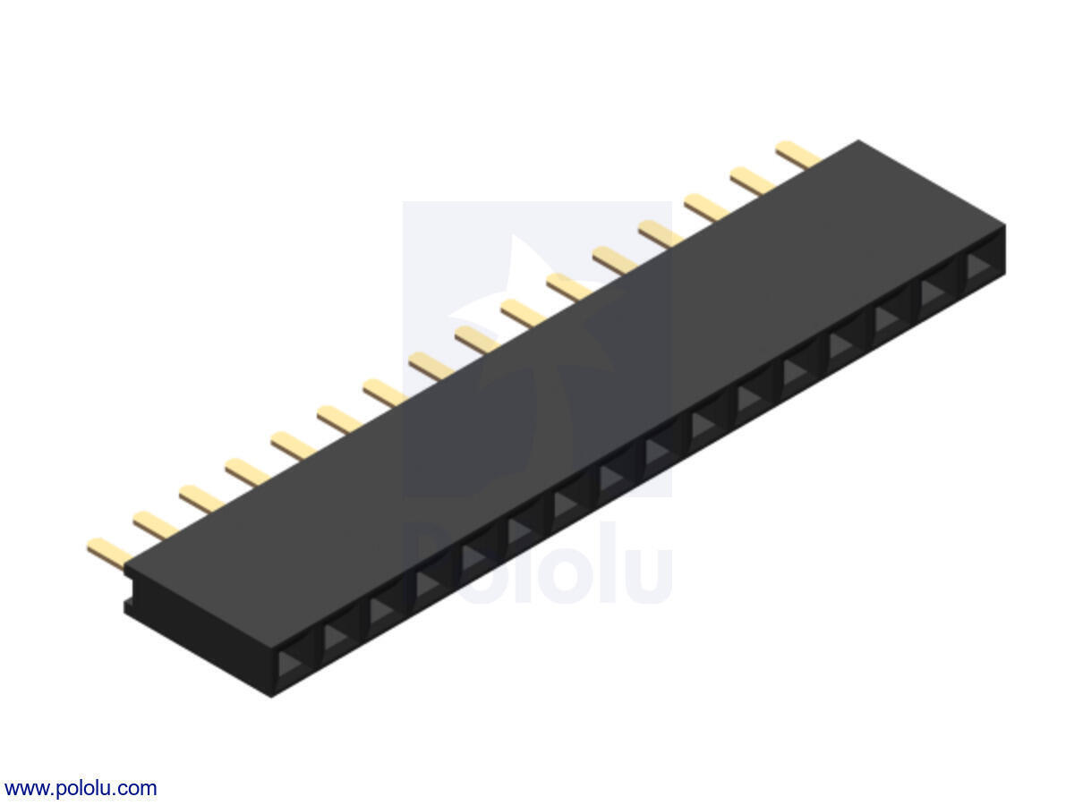 Pack 3 Regleta Hembra 2.54mm 16P