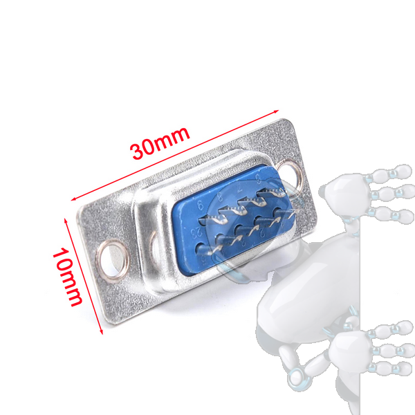 Socket Conector DB9 Hembra Para PCB - Imagen 3