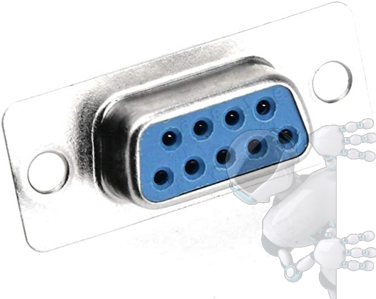 Socket Conector DB9 Hembra Para Soldar