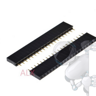 Paquete de 3 Regleta Hembra 2.54mm 20P