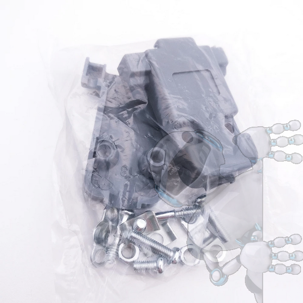 Kit 2 Cubierta Carcaza Plástica Para Conector DB9 - Imagen 3