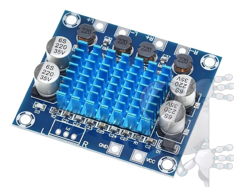 Amplificador De Audio Tpa3110 Xh-a232 30w + 30w Sonido Digit - Imagen 4