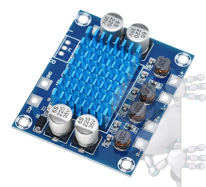 Amplificador De Audio Tpa3110 Xh-a232 30w + 30w Sonido Digit