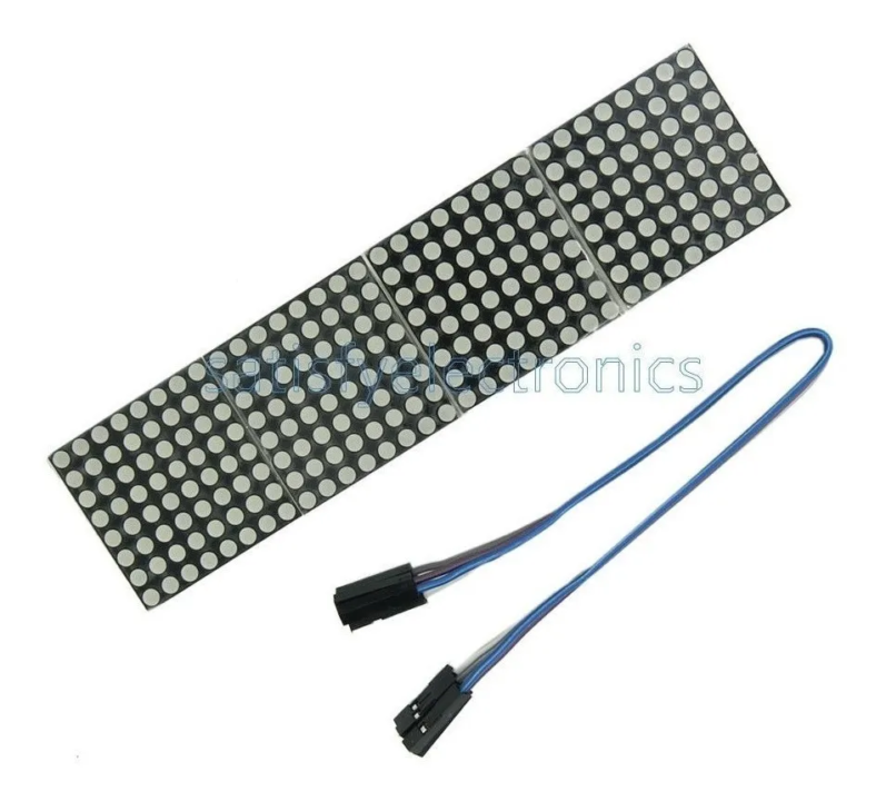 Matriz Led 8x8x4 Digitos Max7219 Para Arduino - Imagen 3