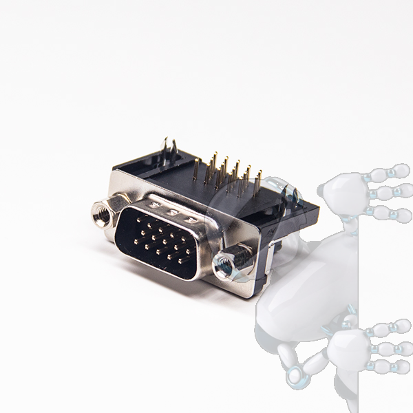 Conector DB9 Macho 90 Grados Para PCB - Imagen 3